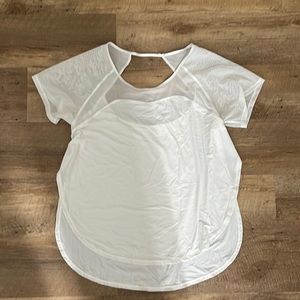 White lululemon top